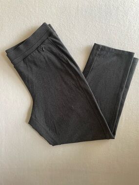 🌸T by Talbots Gray Mid-weight Straight Leg  High Rise Lounge Pants Size XL